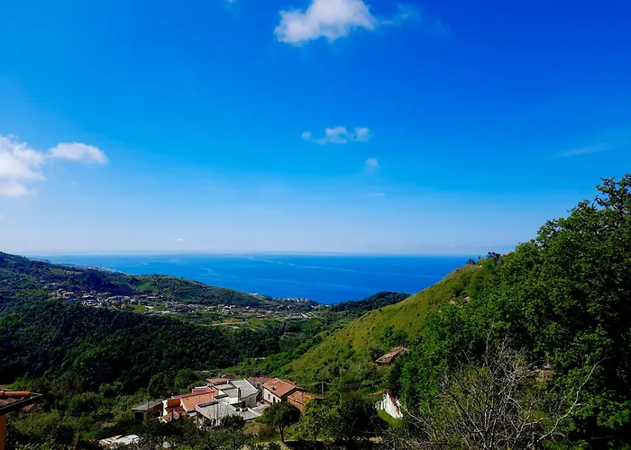 Villa Dino, Casa Con Vista Panoramica A 8 Minuti Dal Centro Di Diamante